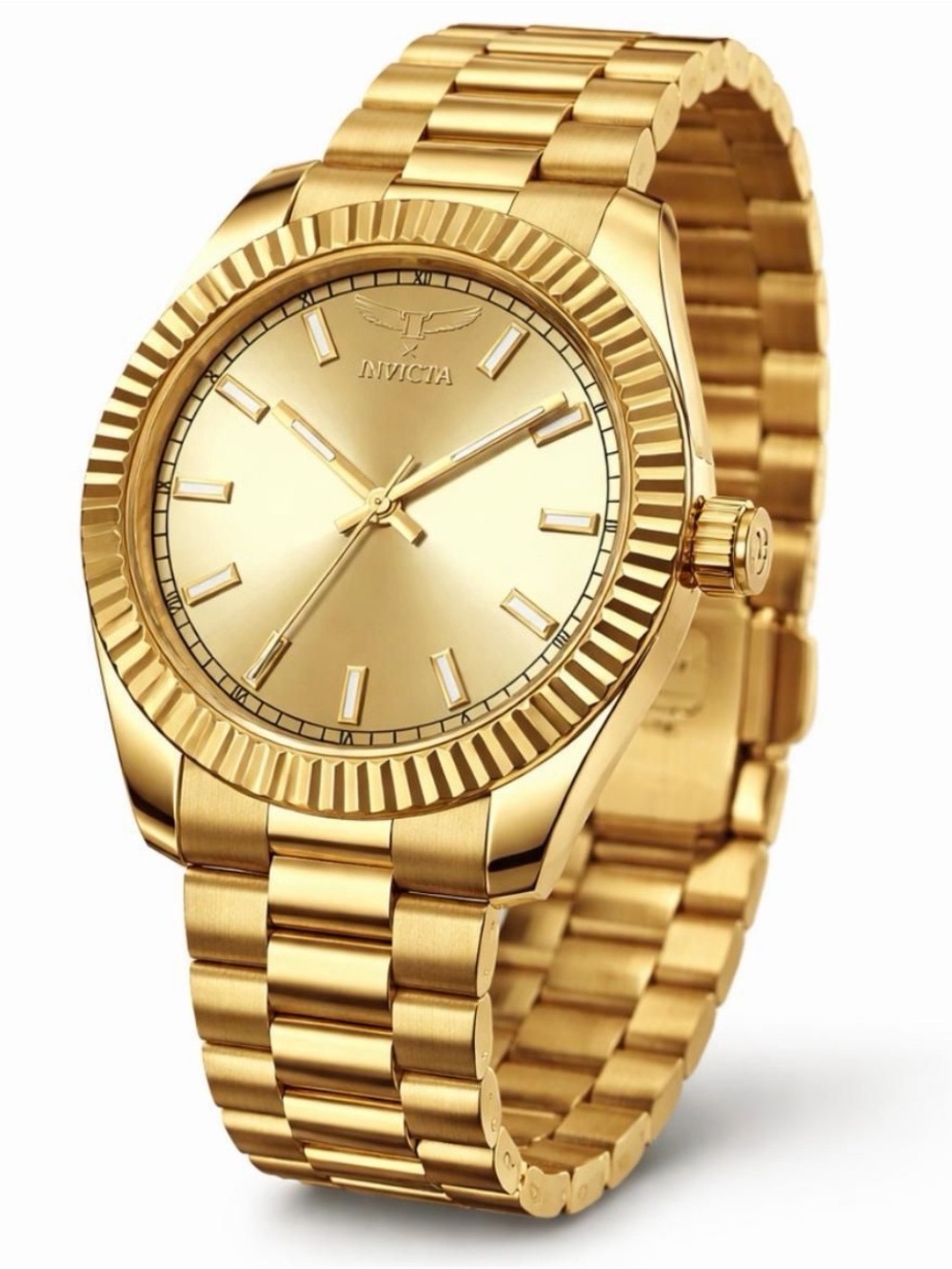 Invicta “SPECIALTY” 40mm Gold ToneMen's Watch 69004